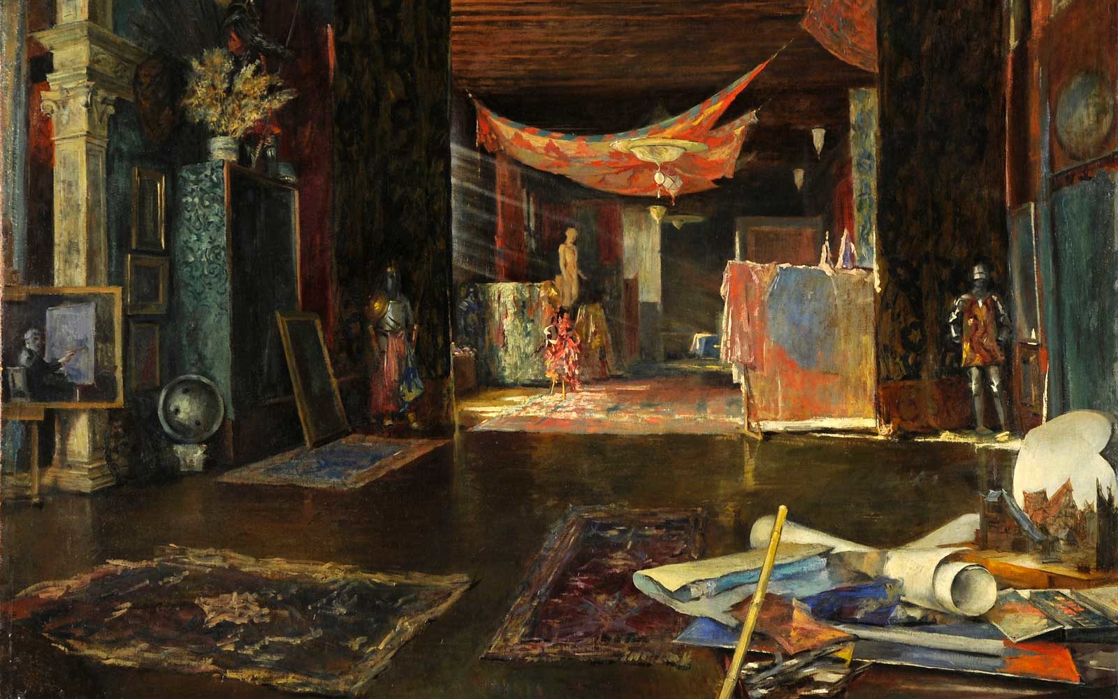 The Fortuny Palace museum painting